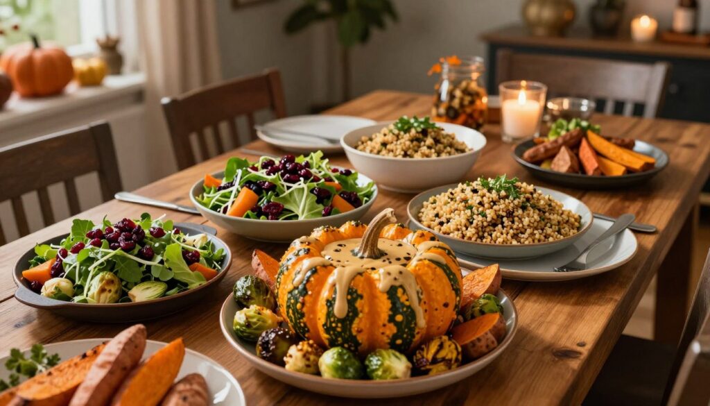 easy vegan thanksgiving recipes