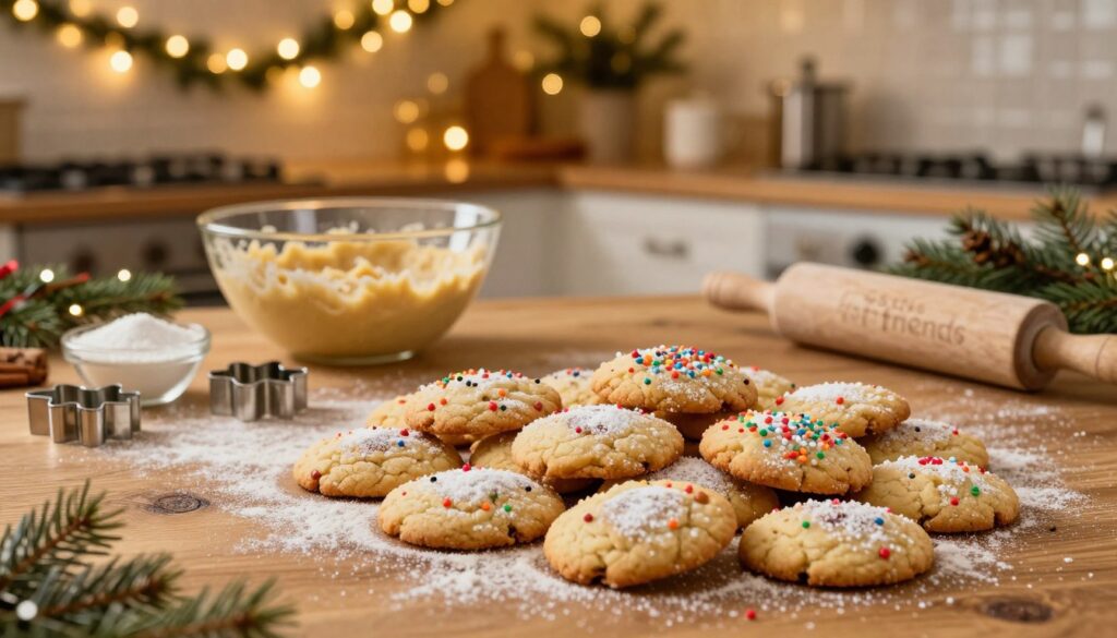 soft chewy Christmas cookies